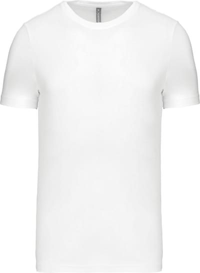 Kariban T-shirt ronde hals korte mouwen K356 - White - 3XL