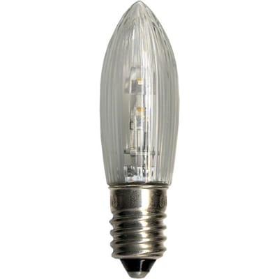 STAR TRADING Kaarsv. E10-led-reservelamp van 0,2W, 10-55V, 3 st