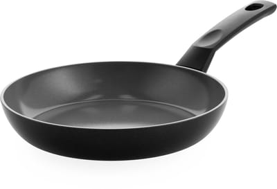 BK Easy Basic Ceramic Koekenpan 24cm – PFAS-vrije antikleeflaag – Koekenpan inductie – Keramische pan – Ovenbestendig tot 160°C – Koudgrepen – Zwart