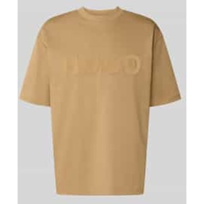 Regular fit t-shirt van puur katoen model 'Dinkee'