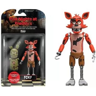Figurines d'Action FNAF Ours Harem de Minuit Articulées Mobiles Détachables Five Nights Security Breach Modèle pour Enfants Poupée Jouet Cadeau black