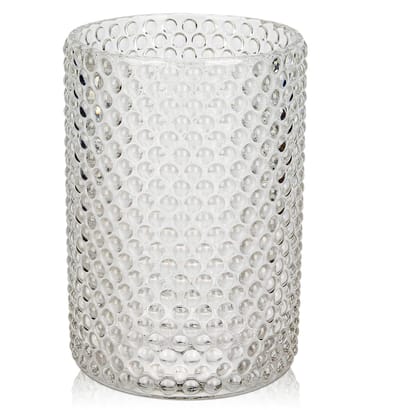 Azomor® Stijlvolle glazen vaas van 14 cm voor moderne bloem- en plantarrangementen