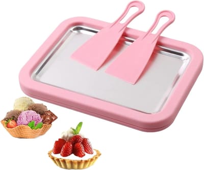 Instant ijsmachine, apparaat voor bevroren desserts, apparaat voor ijs-desserts, bereiding van bevroren lekkernijen, soft-serve-rollersysteem, sorbetcreatieset, voor verjaardagsfeesten en familie