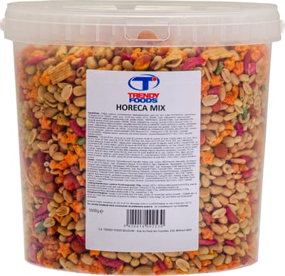 zoute nootjesmix - MAXIPACK 5kg (VIJF KILO) - voor horeca of feestelijkheden