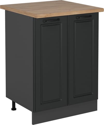 Vicco R-Line Keukenonderkast – 60 cm, WB Eik Antraciet landhuis