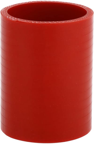 Dailygoods- Verbindingsslang Siliconen - 51 mm Binnendiameter - 76 mm Lengte - 3-laags - Luchttoevoer/Turbo/Intercooler - Rood - Bestand tegen Hoge Temperatuur - Siliconenslang