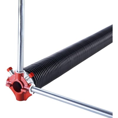 Ressorts de torsion pour porte de garage Paire de 0,234 x 2 x 31 pouces avec tiges de remontage