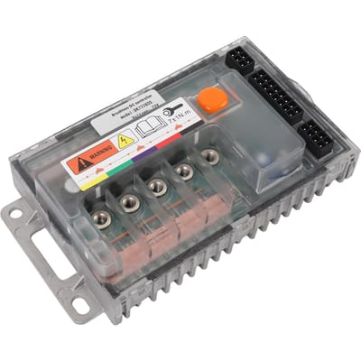 72v Borstelloze DC Motorcontroller DK72280S Aluminiumlegering voor minder dan 3000W QS Motor Elektrische Motorfiets gray