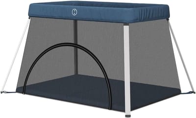 Babybox met matras - Babybedje reiswieg - Baby slapen spelen - Inklapbaar draagbaar - 110 x 82 x 67 cm