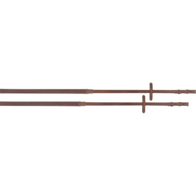 Rubber teugels voor paarden kleine spikes rubber teugels T de T