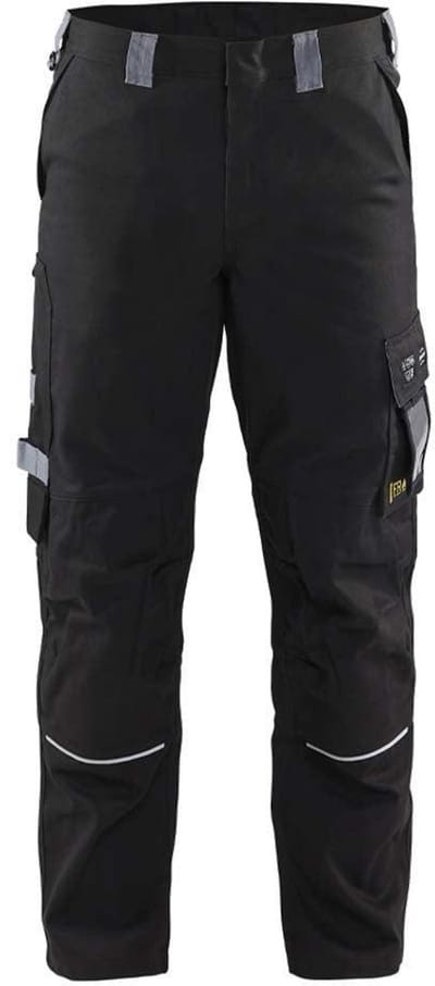 Blaklader Vlamvertragende werkbroek 1561-1516 - Zwart/Grijs - C148