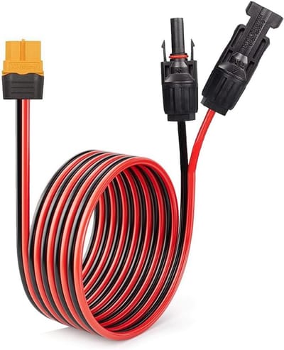 Zonnepaneel naar XT60 Verlengkabel 3 Meter 10 AWG Voor Draagbare Power Station