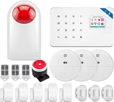 Alarmsysteem - Inbraakbeveiliging - Huisbeveiliging - App Bediening - KIT 2 - Wit