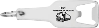 Akyol - beste vrachtwagenchauffeur flesopener - Vrachtwagen chauffeur - cadeau vrachtwagenchauffeur - leuk cadeau voor de beste cadeau vrachtwagenchauffeur om te geven - verjaardag cadeau vrachtwagenchauffeur - 105 x 25mm