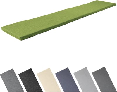 Garronda Bankkussen 200x40 cm – 4 cm dik – Waterafstotend & UV-bestendig – Groen GD-AM-Dino