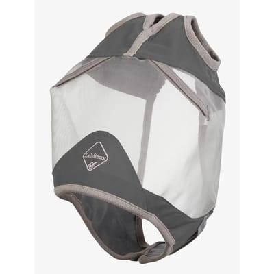 LeMieux New Armour Shield Pro Vliegenmasker XL Grijs Half Mask (Ears only)