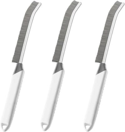 Spleetreinigingsborstel set - 3 stuks - Voor tegels, groeven en kieren
