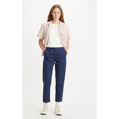 Levi's Essential Chino Navy Size: W27L27 | Chinos Outlet | Dames | Blauw