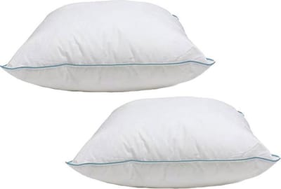 Klaas Vaak Hoofdkussen Set (2 Stuks) - Puntkussen - Dreampearls - 60x60 cm (BE) - Wit