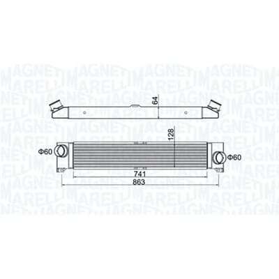 Intercooler MAGNETI MARELLI 351319204230