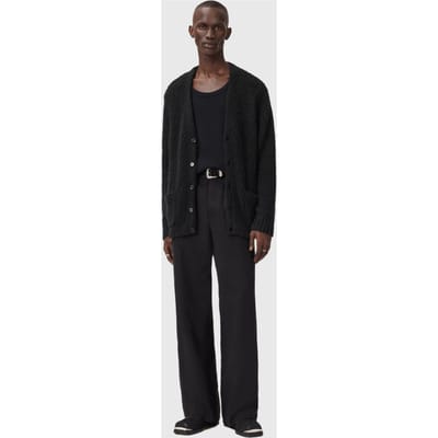 AllSaints Tobie Cardigan Black Taglia: S | Giacche leggere Outlet | Uomo | Nero