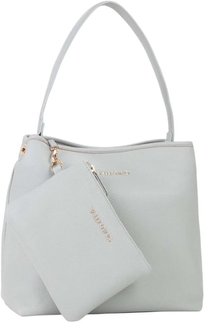 VALENTINO schoudertas Brixton Hobo Bag Grigio Polvere Lichtgrijs