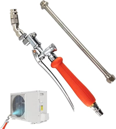Reinigingsmondstuk Airconditioning - Opzetstuk Hogedrukreiniger - Onderhoud Apparatuur - 360 Graden Draaibaar - 5 x 10 x 5 cm - Metaal