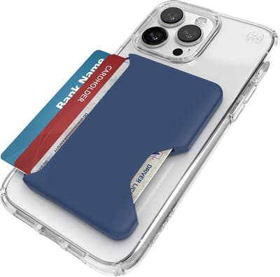 Speck ClickLock Wallet For MagSafe - Magnetic MagSafe Wallet - Coastal Blue