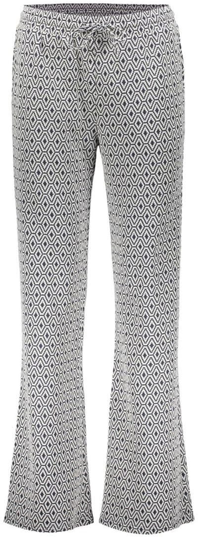 Geisha Broek Broek Met Strikkoord 61113 21 000010 Off-white/navy Dames Maat - S