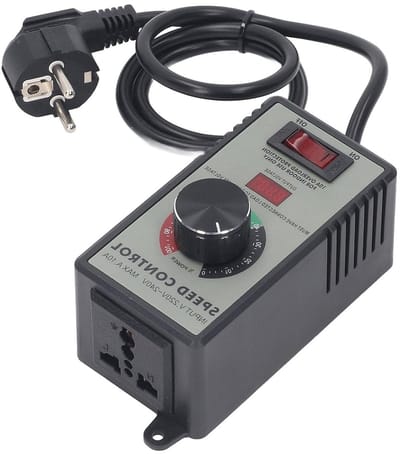 Variabele Snelheidsregelaar voor AC Motoren, 220-240V 4000W, Ventilator Snelheidscontroller met Overload Bescherming en Elektronische Spanningsregeling