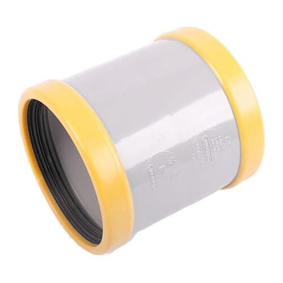 Afvoer pvc manchet - Overschuifmof - 125mm