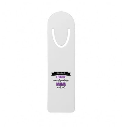 Hacebo® - leukste mama eruit ziet metalen boekenlegger - Moeder - geweldige mama - moederdag cadeautjes - verjaardagscadeau - kado Bladwijzer boekenleggers - 12.7 cm x 3.2cm