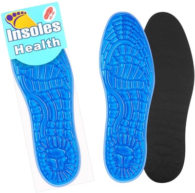 Dailygoody - Gel inlegzolen - Orthopedische steunzolen - Comfortabele schoeninzetstukken - Volledige lengte - Voetboog ondersteuning - Geschikt voor m