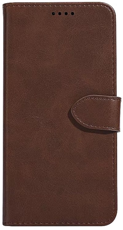 Geschikt voor Motorola Moto Edge 20 Lite Hoesje - Bookcase - Pu Leder Wallet Book Case Bruin Cover