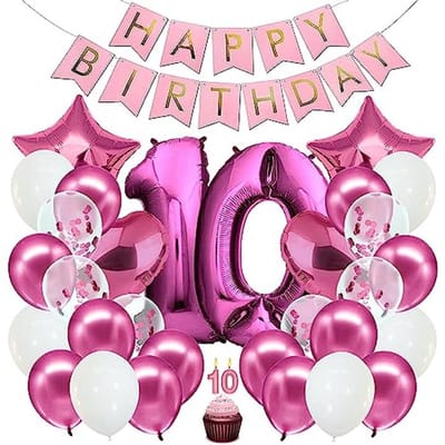 Grote Roze Folieballon 40 Inch - Cijferballon voor Verjaardagsdecoratie