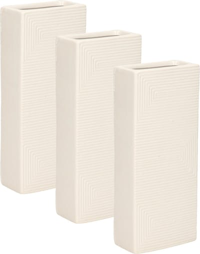 Gerimport Waterverdamper - 6x - wit - keramiek - 400 ml - radiatorbak luchtbevochtiger - 7,4 x 17,7 cm