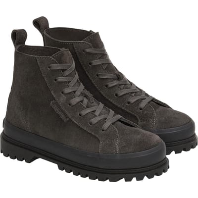 Superga Unisex Volwassen 2641 Alpina Suède Enkellaarsjes (Grijs)