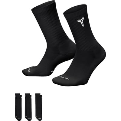 Nike Kobe Crew 3er Pack Sokken Veelkleurig K902
