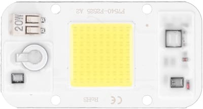 Dailygoody - LED-chip - Hoge helderheid - 20W - Breed toepasbaar - COBlamp - Geschikt voor verkeersverlichting - Kleur wit
