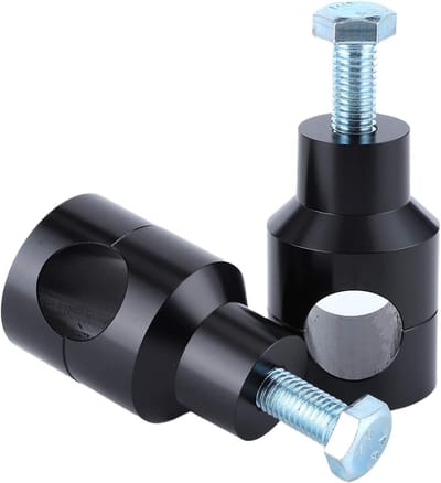Universele 25mm Handlebar Clamp voor Motorfietsen - Riser Bracket Mount voor Stabiele Bevestiging en Verbeterde Controle