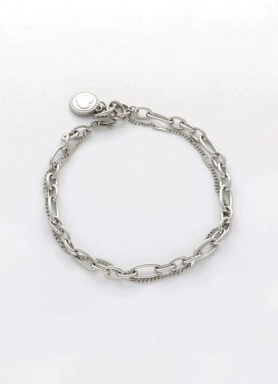 Notre-V Omss22-021 Armbanden Dames - Zilver - Maat ONESIZE