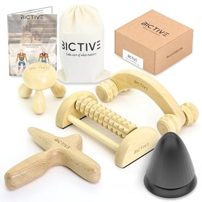 5-in-1 Lichaamsmassageapparaat voor Voeten, Benen en Spieren - Ideaal voor Reflexzone Massage en Spanning Verlichting