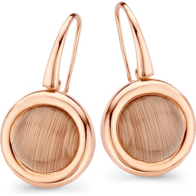 Orphelia 'Isabella' Dames 925 Sterling Zilveren Oorbellen - Roze ZO-7197/BR