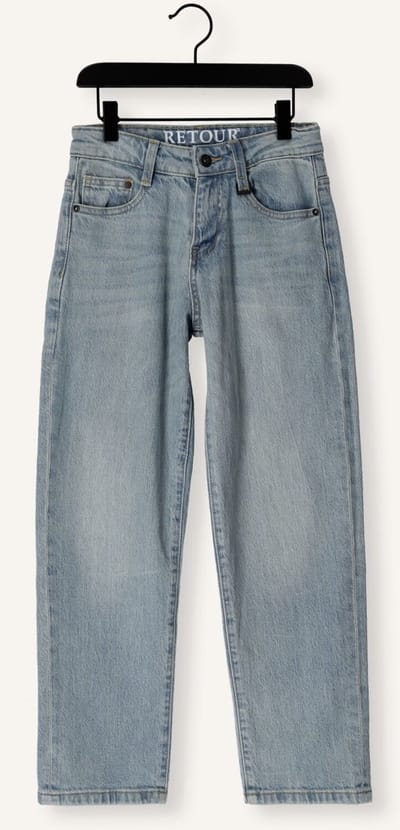 Retour Manuel Jeans Jongens - Broek - Lichtblauw - Maat 170