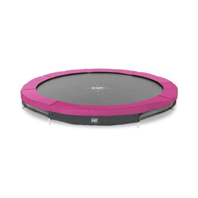 EXIT Silhouette Sporttrampoline ø244cm - Inground - Ingraaftrampoline - Rond - Voor Kinderen - Roze