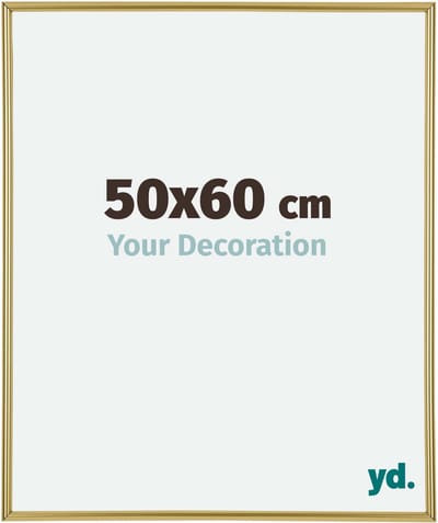 Your Decoration - Fotolijst 50x60 cm - Kunststof - Goud - Annecy