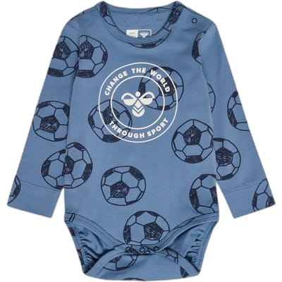Hummel kinderbody met lange mouwen Hmlball L/S 225053