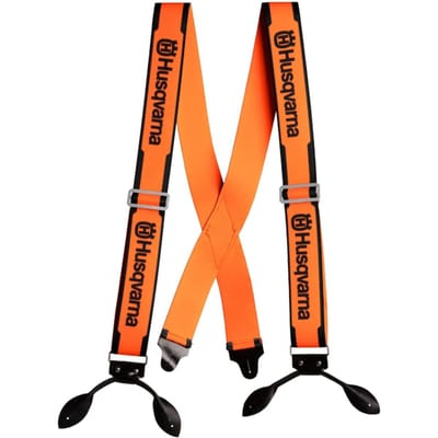 Bretelles Originales Husqvarna avec Passants Boutonnés Raccourcis