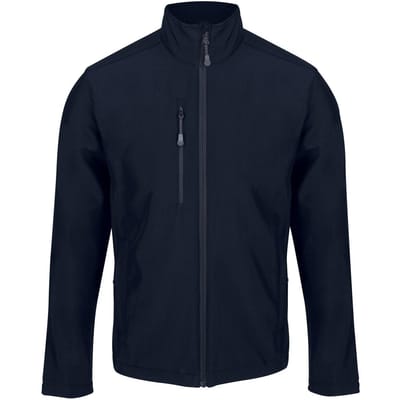 Regatta Heren Eerlijkheid gemaakt van gerecycled Softshell-jasje (Marine)