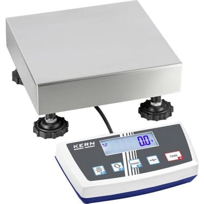 Kern DS10K01S DS 10K0.1S Platformweegschaal Weegbereik (max.) 10 kg Resolutie 0.1 g werkt op stekkernetvoeding Zilver